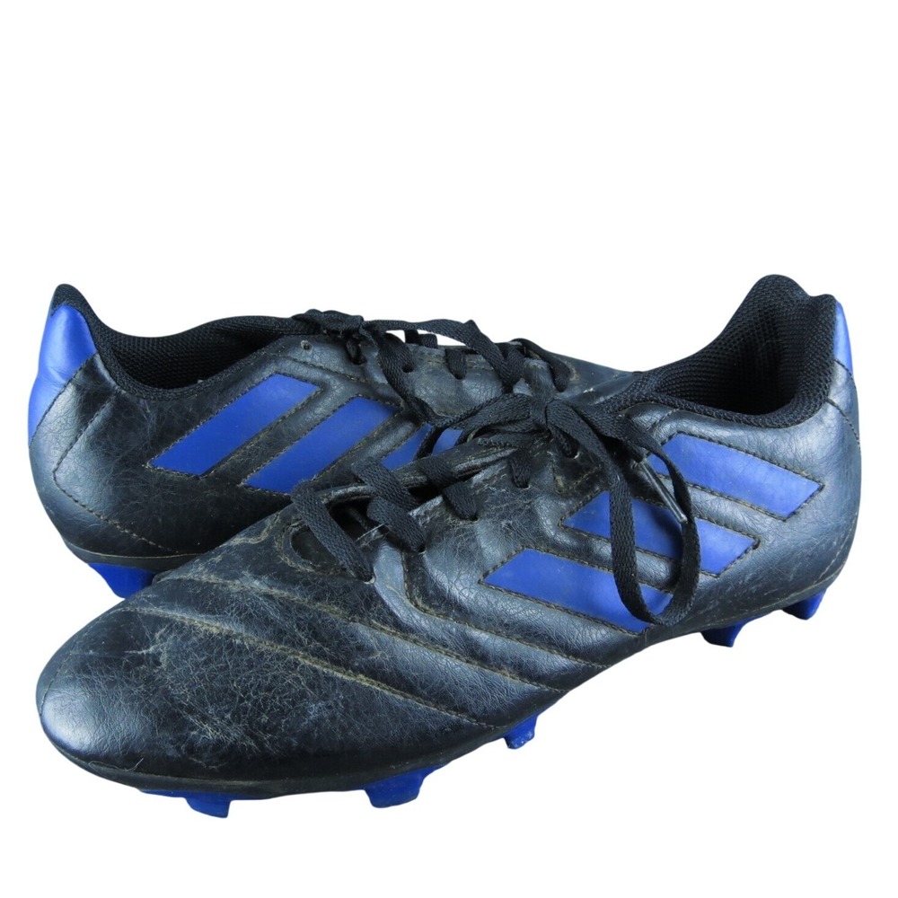 adidas Boys Sneaker Shoes Sz Y 5 Medium Athletic Black Synthetic Lace Up‎